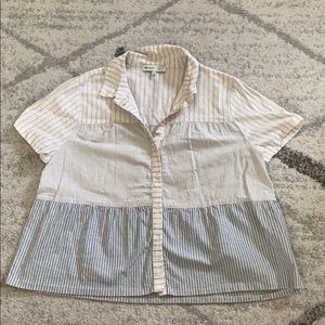 Madewell button up blouse